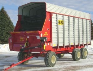 H&S XTRACAP HD 7+4 Front and Rear Unload Forage Box